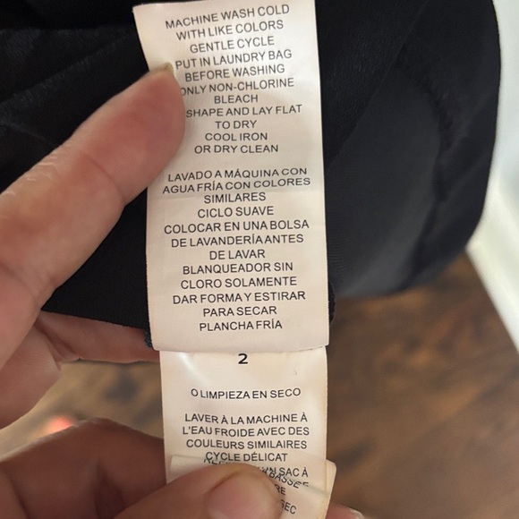 Michael Kors Black Mini Dress with Belt - Picture 6 of 6